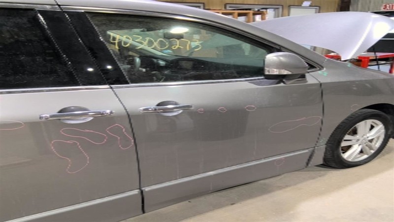 Passenger Front Door Electric With Side Sill Spoiler Fits 11-17 QUEST 3408643