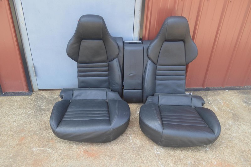 2010-2016 PORSCHE PANAMERA REAR UPPER & LOWER SEAT ASSEMBLY LEATHER OEM