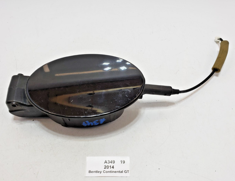 ✅ 12-18 OEM Bentley Continental GT Coupe Fuel Door Gas Reservoir Tank Black