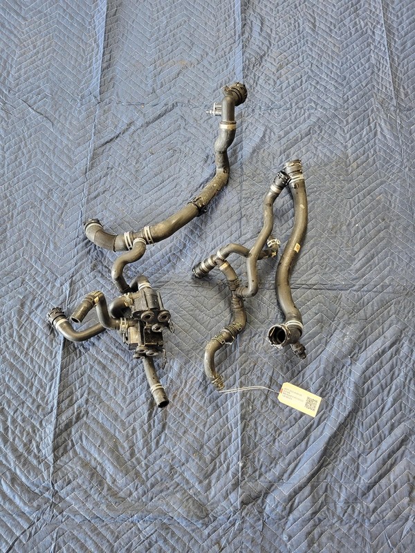 Used Oem Audi Engine Radiator Coolant Water Hose Pipe SET 2019-2025 Q5 2.0L AWD