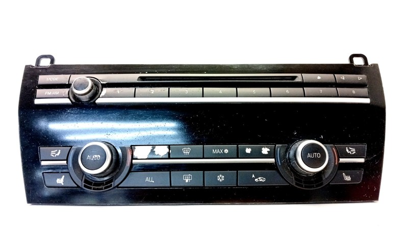 09-15 BMW F01 F02 740i 750Li RADIO HVAC CLIMATE CONTROL UNIT SWITCH PANEL OEM 01