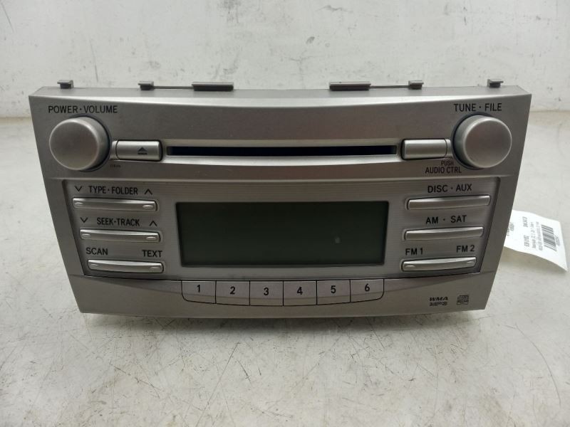 10-11 TOYOTA CAMRY LE 2.5L RADIO / STEREO RECEIVER UNIT