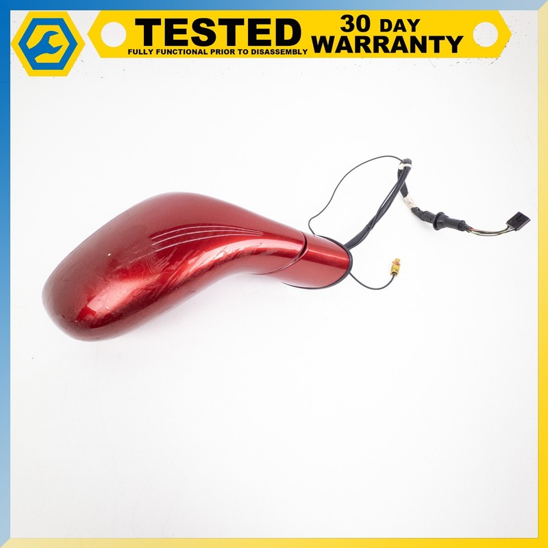 05-13 CORVETTE C6 RIGHT PASSENGER SIDE REAR VIEW DOOR MIRROR Red OEM