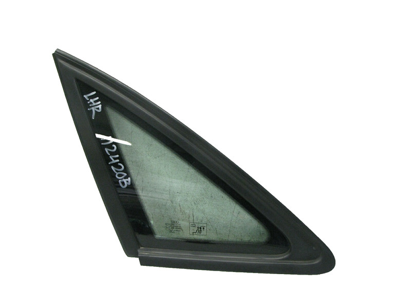 09-16 AUDI B8 A4 S4 RS4 SEDAN REAR LEFT DRIVER QUARTER WINDOW GLASS OEM 112420B