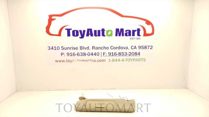 Driver Left Sun Visor Illuminated Fits 98-00 LEXUS GS300 17770