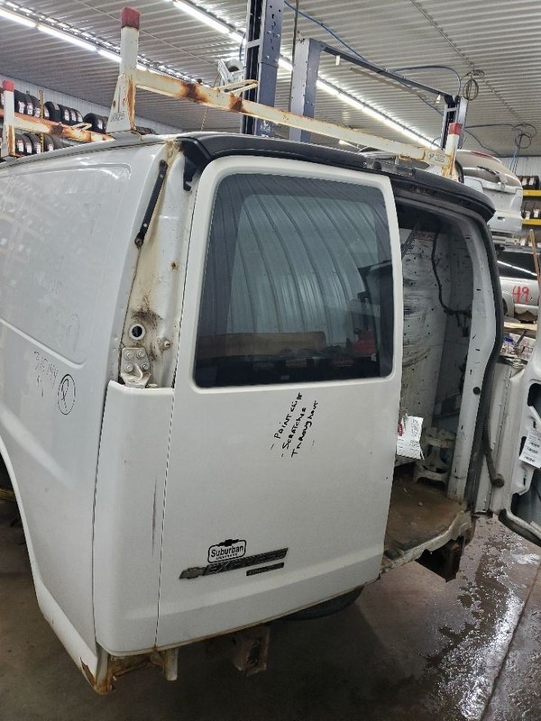 Driver Rear Back Door With Window Stationary Fits 96-24 EXPRESS 2500 VAN 309053