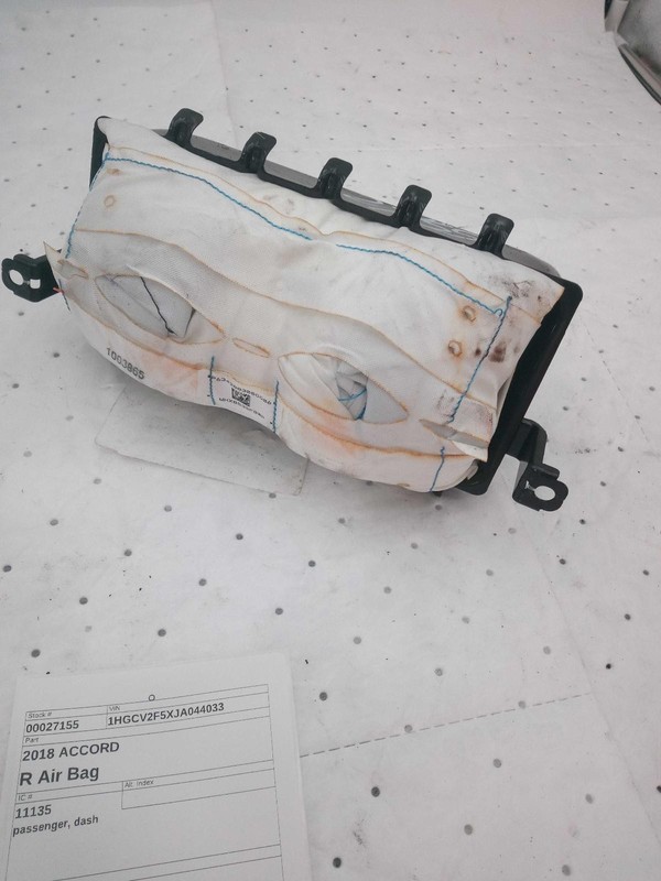 2018 Honda Accord Instrument Panel Air Bag Red OEM Used 70K Mileage