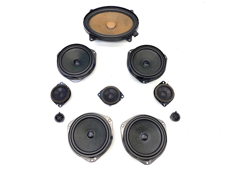 17 18 19 ALFA ROMEO GIULIA FRONT REAR DOOR SPEAKER SET OEM #A0.62