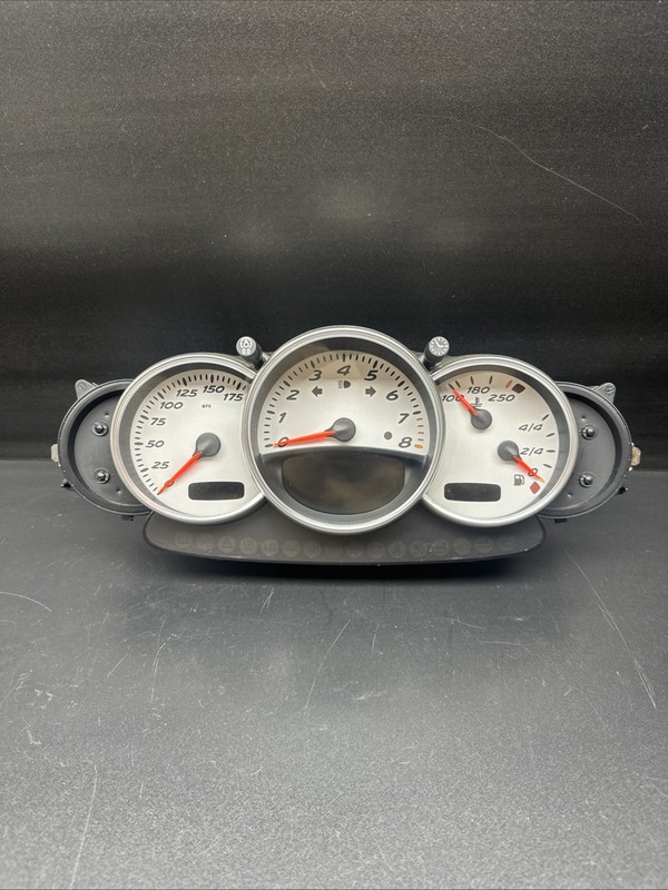 02-04 Porsche 986 Boxster S 3.2L Manual Instrument Cluster Speedometer OEM 55k A