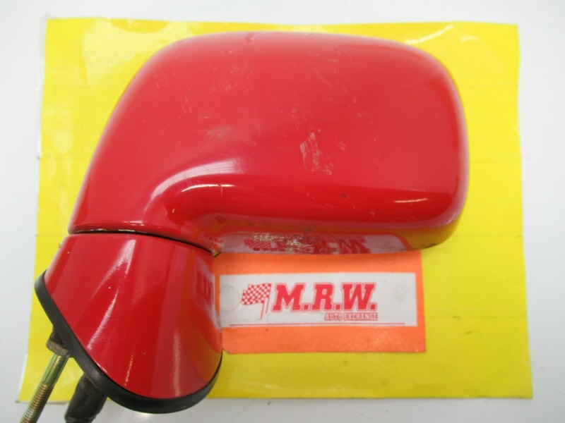 DOOR MIRROR GLASS POWER LEFT DRIVER SIDE LH for 00 01 02 03 04 05 MR2 SPYDER RED