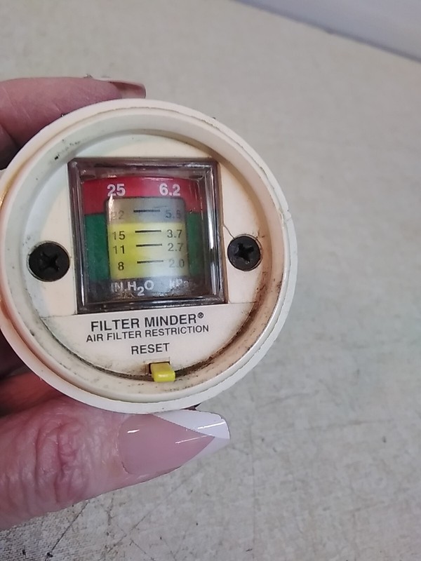 Filter Minder Air Filter Restrictions 168514-03825
