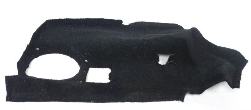 1988-1993 Chevy C4 Corvette Rear Right Side Floor Carpet Black 10089528 USED OEM