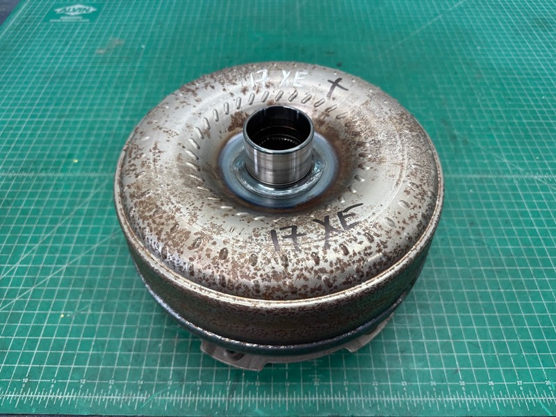 17 JAGUAR XE 2.0L RWD AUTOMATIC TRANSMISSION TORQUE CONVERTER OEM