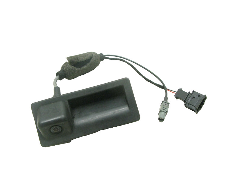 08-16 AUDI B8 A5 S5 Q5 TIGUAN TRUNK HANDLE RELEASE REAR VIEW CAMERA OEM 021120