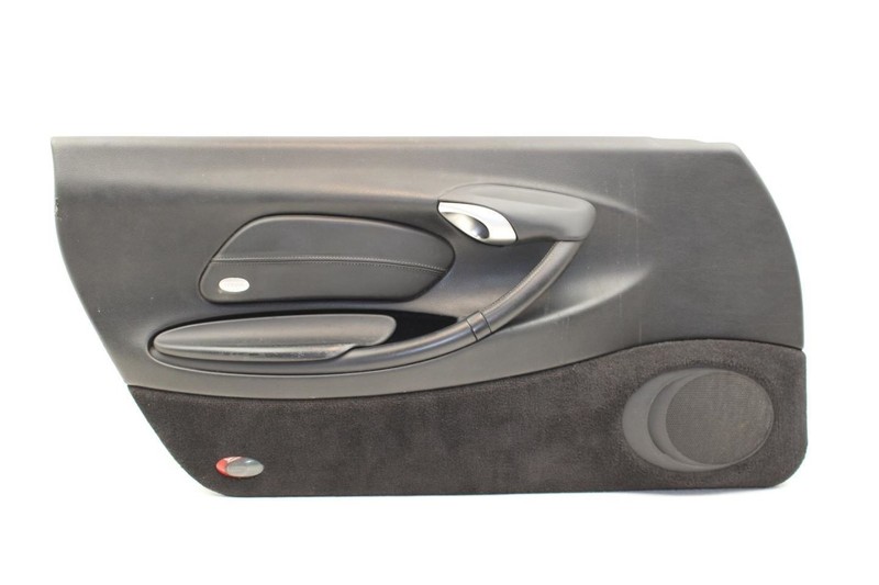 Driver Left Front Black Door Trim Panel Fits 00-04 PORSCHE BOXSTER