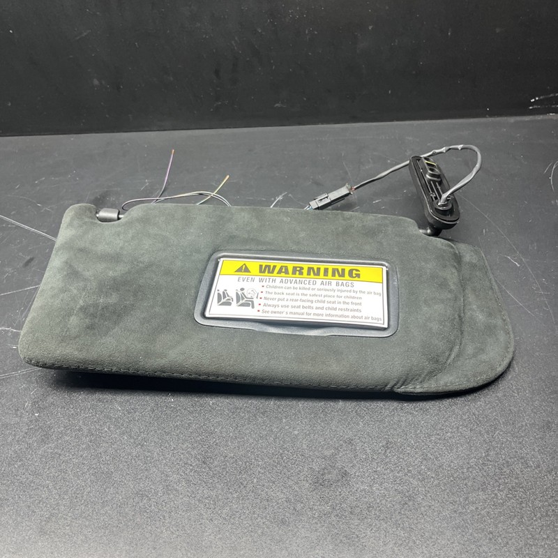 03-19 Maserati Quattroporte Front Right Passenger Side Sun Visor Shade Oem