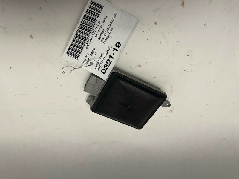 2012 BMW 650I LEFT DRIVER SIDE BLIND SPOT LANE CHANGE WARNING SONAR SESNSOR OEM