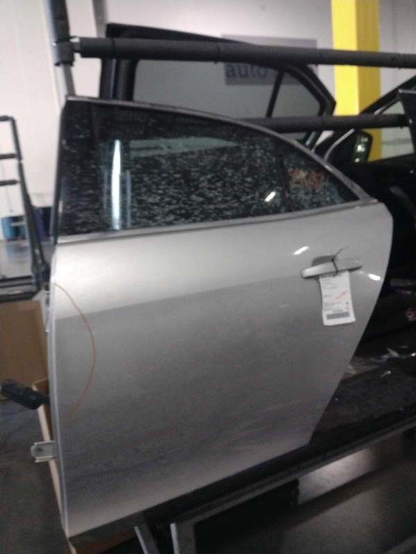 Used Rear Left Door Assembly Rear Side fits: 2014 Chevrolet Malibu L. w/o center