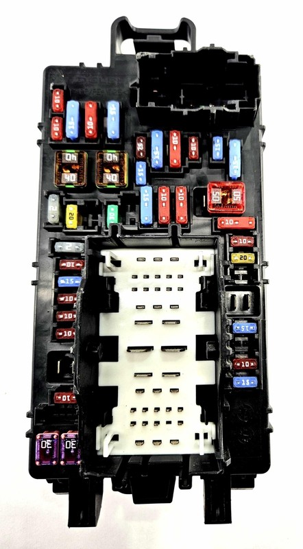 2020 Chevy Silverado 1500 Under Dash Cabin Fuse Box OEM 84582037