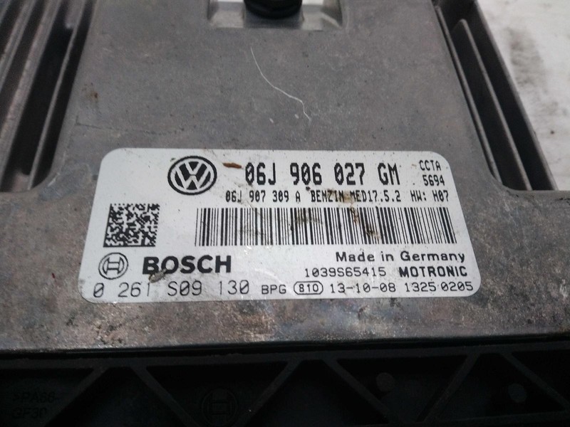 2014 Volkswagen Tiguan Engine Control Module ECM 06J906027GM 55K Miles OEM