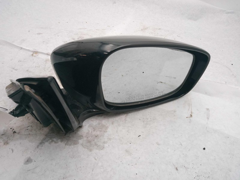 2013 INFINITI G37 Right Door Mirror Assembly Black 299304 84K Miles Used