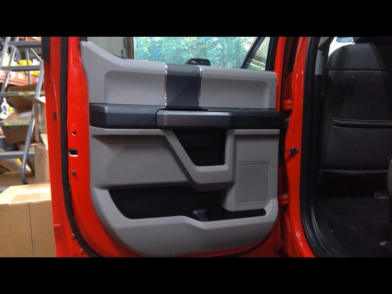 F250SD Crew Cab 2017 Driver Left Rear Door Trim Panel Rear 1684937