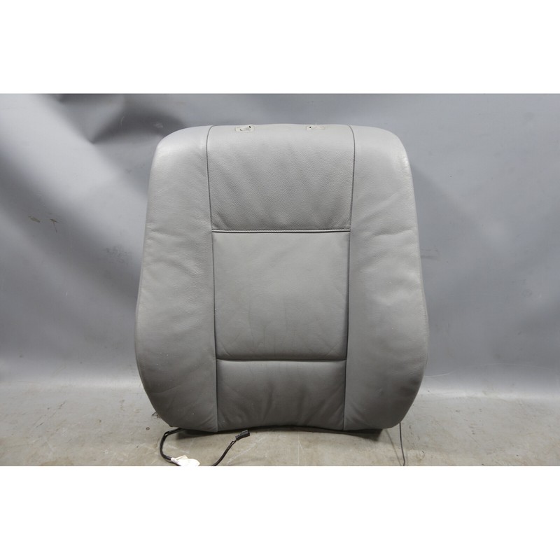 2000-2006 BMW E53 X5 Basic Front Seat Backrest Cushion Pad Grey Leather OEM