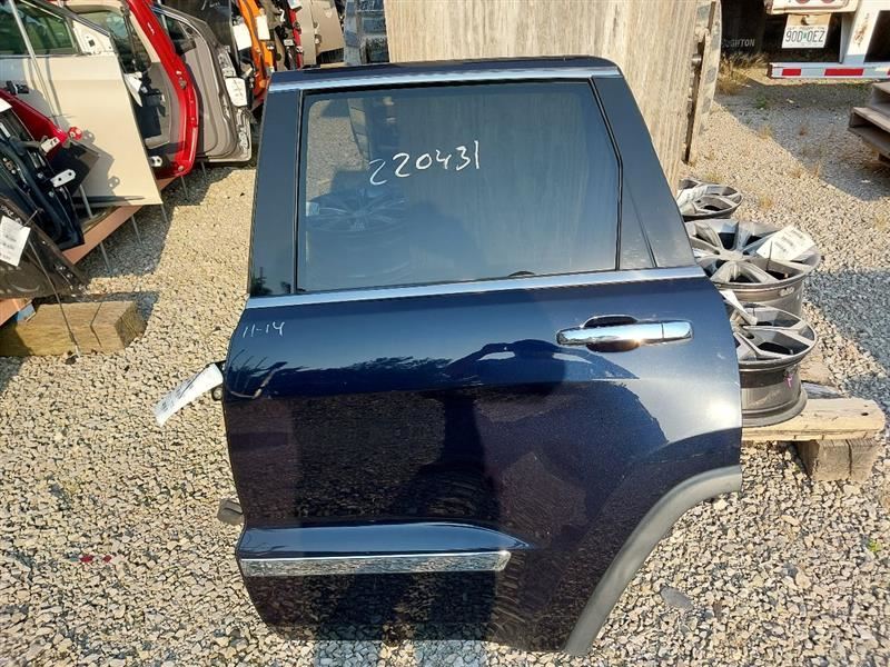 Driver Rear Side Door Electric Tempered Glass Fits 11-20 GRAND CHEROKEE 3284286