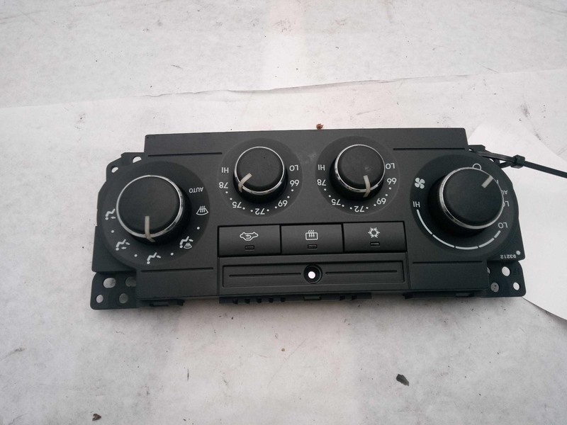 2010 Jeep Grand Cherokee A/C Selector Switch OEM 55111876AA Silver Used