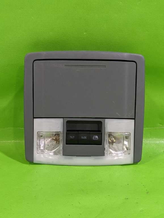 09-14 FORD F150 OVERHEAD CONSOLE W/SUNROOF W/POWER BACK GLASS OEM 4525-5