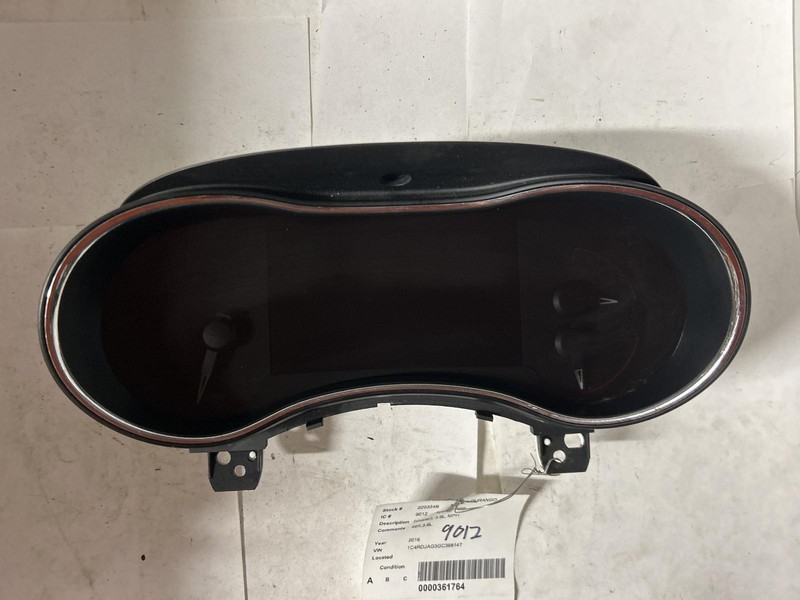 2016 DODGE DURANGO Speedometer 68251670AG 3.6L MPH 46k miles OEM 16