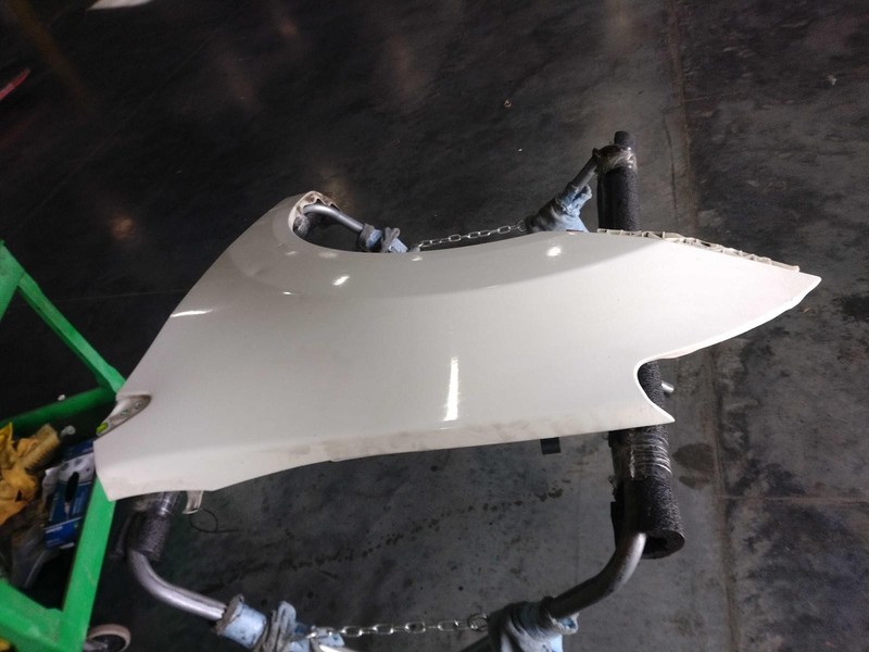 2012 Nissan Rogue Left Fender White 132532 4DR SUV Used OEM Part