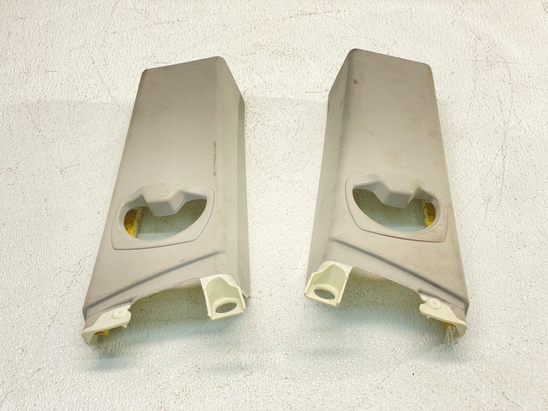 07-13 BMW E92 3 Series M3 COUPE Left & Right B Pillar Trim Cover Gray Set OEM✅