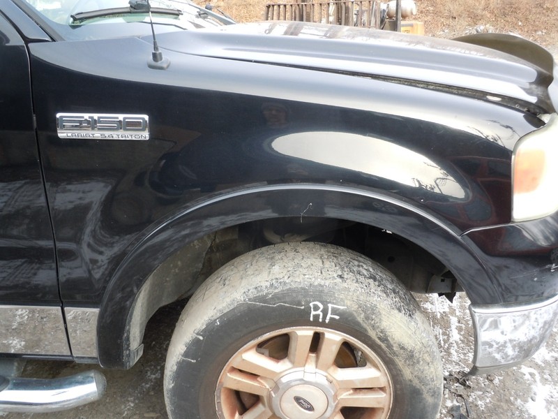 2004-2008 Ford F-150 Fender Passenger Right RH OEM W/ Wheel Lip Moulding