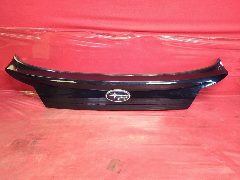2012-2014 Subaru Outback Wagon Liftgate Hatch Emblem Trim GU / G5U Indigo Pearl