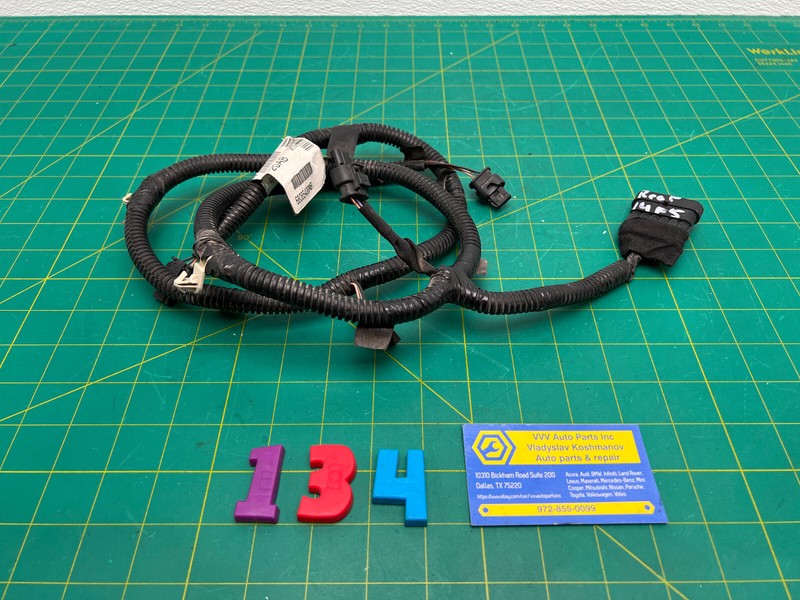 12-15 FIAT 500 REAR BUMPER PDC PARKING SENSOR WIRING HARNESS OEM