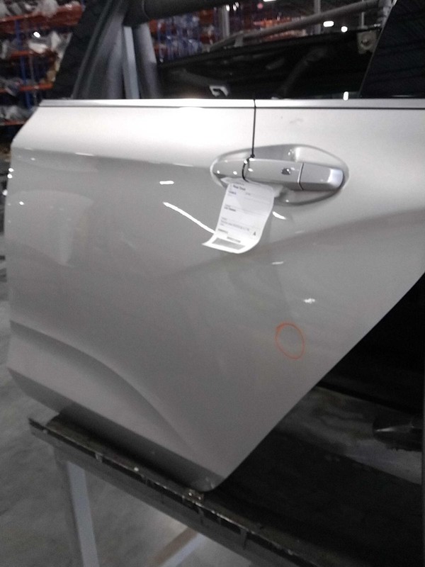 2020 Chevrolet Impala Left Rear Door Silver Used DING 124K Miles OEM 697267