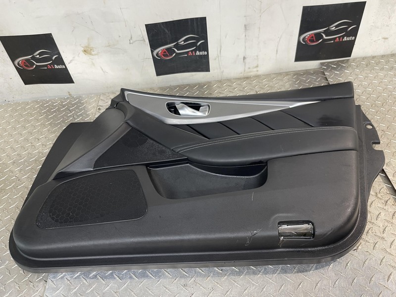 2014 2015 Infiniti Q50 Front Passenger Right Door Panel Oem Has Wear