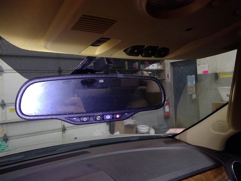 Rear View Mirror VIN J 11th Digit Limited Onstar Fits 09-17 ACADIA 1777843