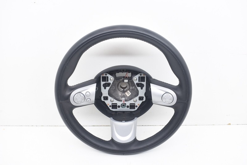 2009 MINI COOPER R55 CLUBMAN JCW LEATHER STEERING WHEEL WITH BUTTONS OEM KW93