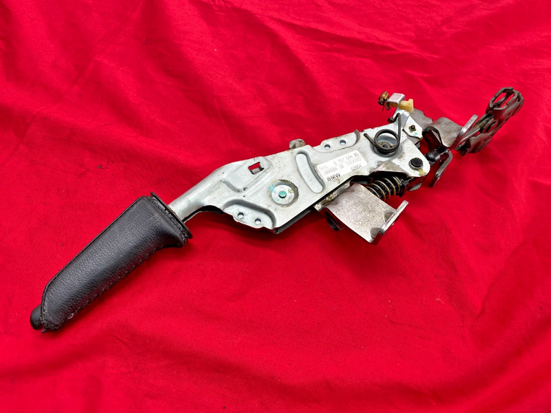 03-08 BMW E85 E86 Z4 Parking Emergency Handbrake Lever Leather Assembly 81K OEM✅