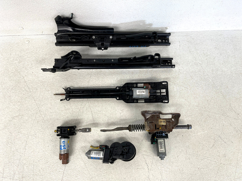 ⭐2013-2015 BMW 7-SERIES F02 FRONT RIGHT SEAT RAIL TRACK & MOTOR SET OEM LOT2517