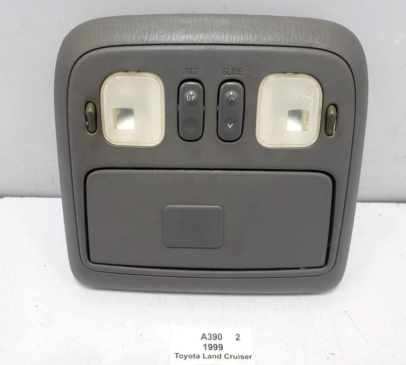 ✅ 98-02 OEM Toyota Land Cruiser J100 Overhead Console Reading Dome Light Panel