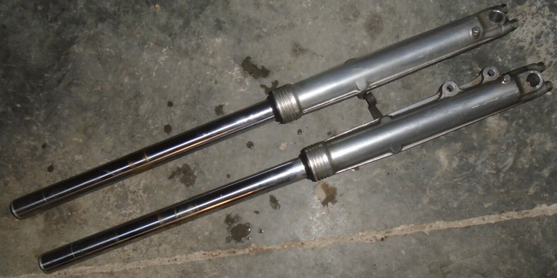 1980 Honda CB650 CB 650 C CB650C Front Fork Tubes Suspension Spring 1981 1979 80