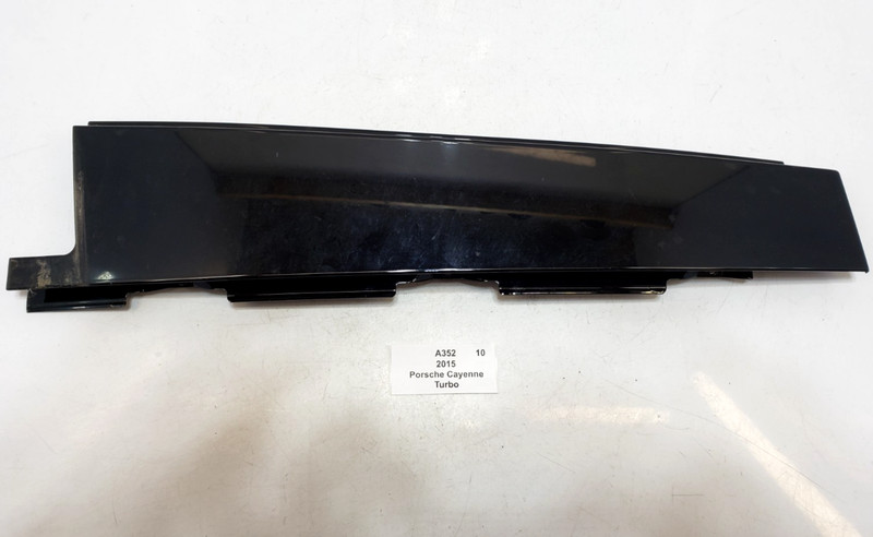 ✅ 11-18 OEM Porsche Cayenne Turbo 958 Rear Left Driver B Pillar Trim Cover