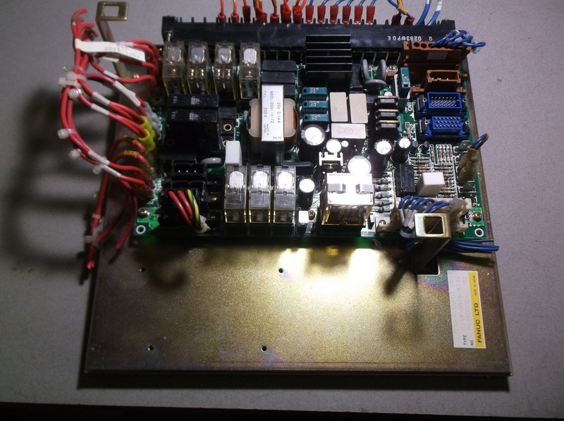Fanuc A14B-0076-B324 LTD Power Input Board w/ Housing A16B-1310-0530/20E