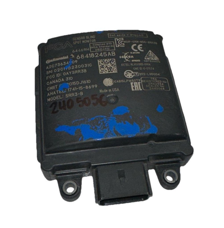 Jeep Grand Cherokee blind spot 16 to 19 alert sensor rear assy OEM 68418245AB