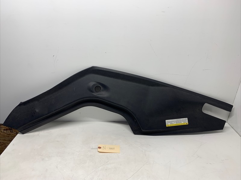12-16 TESLA MS FRONT RIGHT PASSENGER SIDE UNPERHOOD APRON 1006328-00 3865 S7