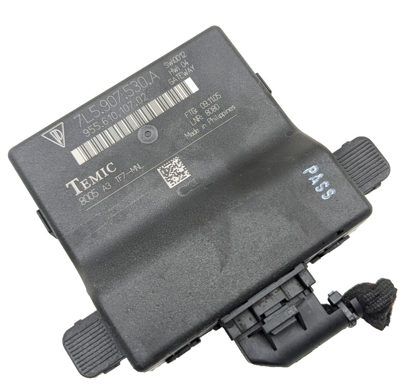 03-10 Porsche Cayenne 955 Gateway Comfort Control Module Unit 7L5907530A