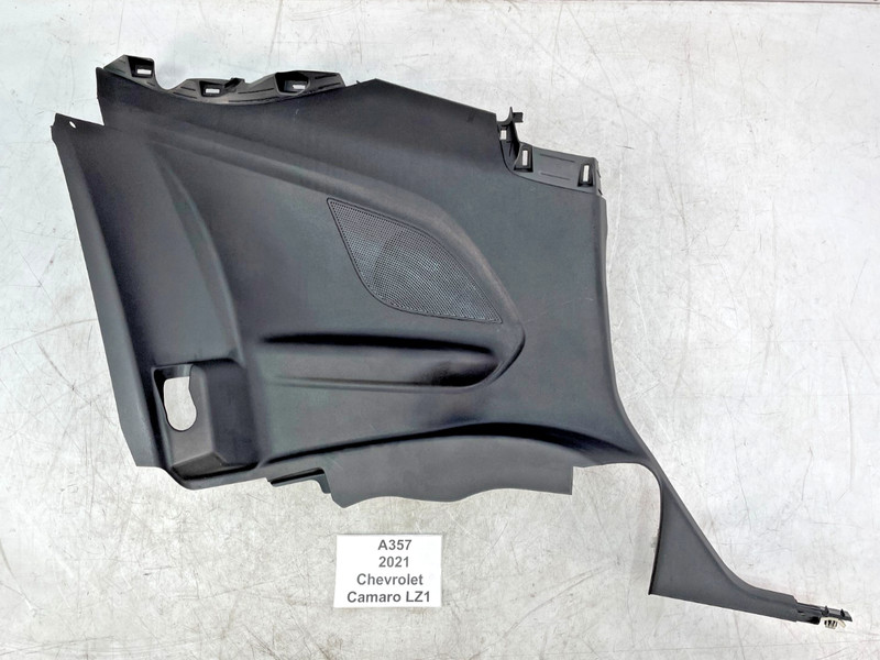✅17-24 OEM Chevrolet Camaro ZL1 Rear Left Driver Side Quarter Panel Trim Black *
